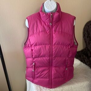 LL Bean Goose Down Vest Size Medium
